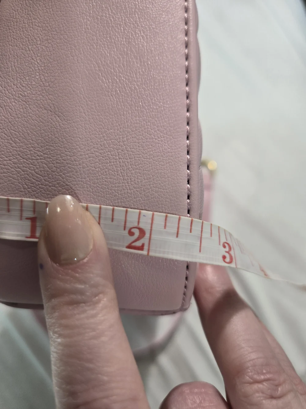 Leather Pink G Matelassé Shoulder Bag )Inspired - Priced To Sell